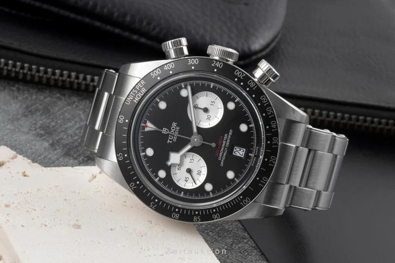 Tudor Black Bay chronograph steel automatic men's watch 79360N-0001 LP: 5760EUR [2506554]