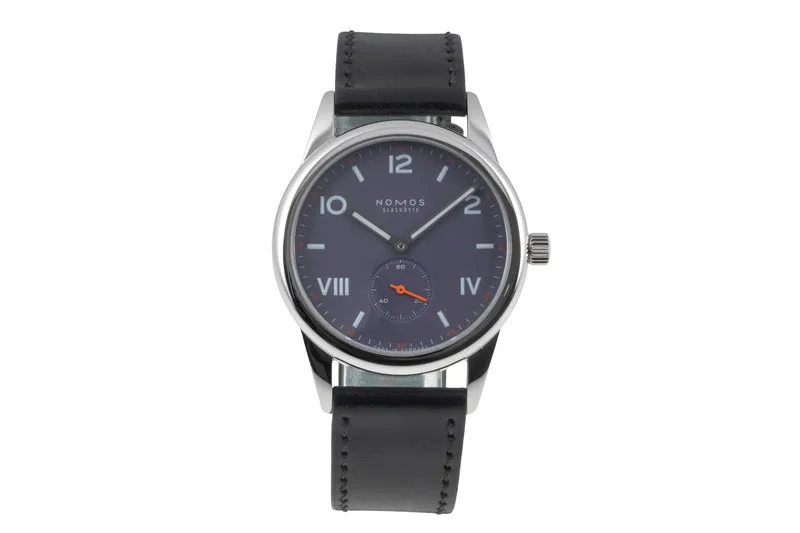 Nomos Club steel manual winding men's watch 730 LP: 1480EUR [2506750]