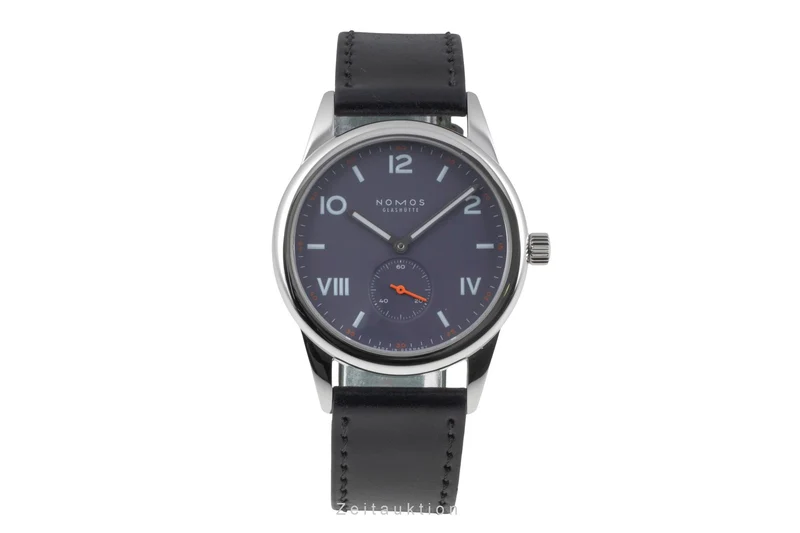 Nomos Club steel manual winding men's watch 730 LP: 1480EUR [2506750]
