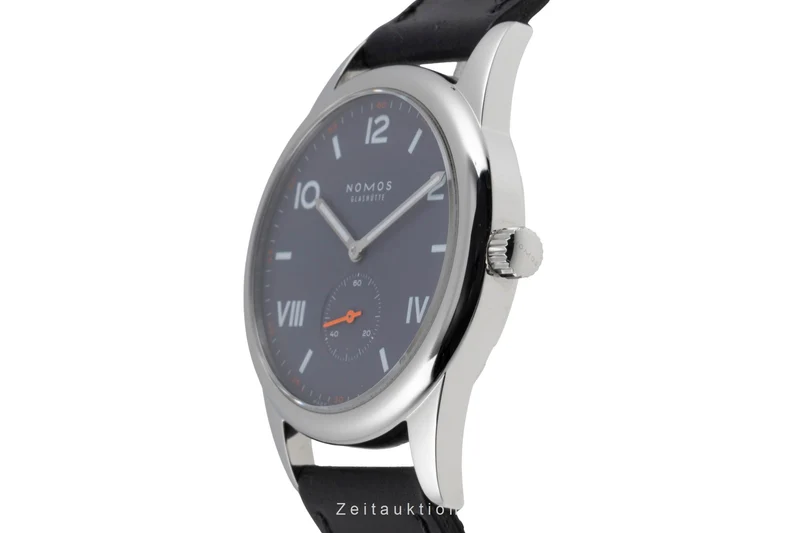 Nomos Club steel manual winding men's watch 730 LP: 1480EUR [2506750]