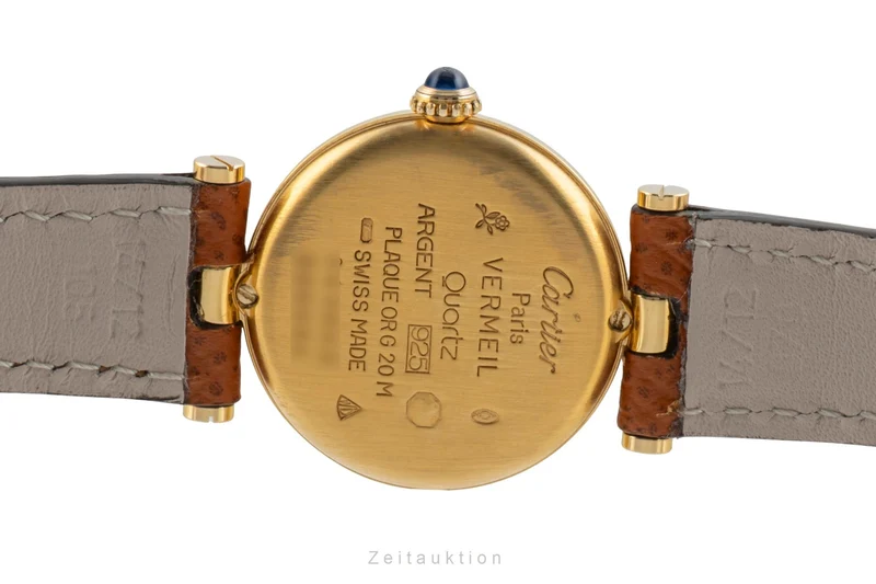 Cartier Vermeil silver-gilt quartz women's watch W1005354, 590004 [2506828]