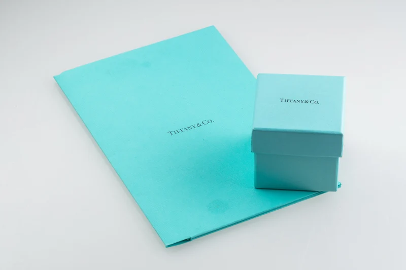 Tiffany & Co. Ring 950 Platinum Brilliant Cut Diamond Ring 0.30ct Women’s Ring Size 46.5 VS1[KL25443]