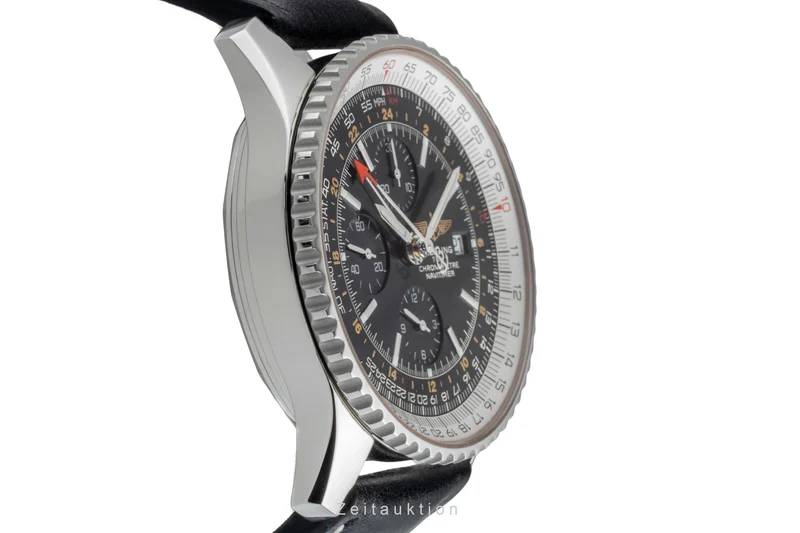 Breitling Navitimer World chronograph steel automatic men's watch A24322-101 [2506790]