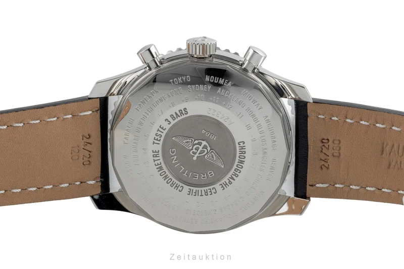Breitling Navitimer World chronograph steel automatic men's watch A24322-101 [2506790]