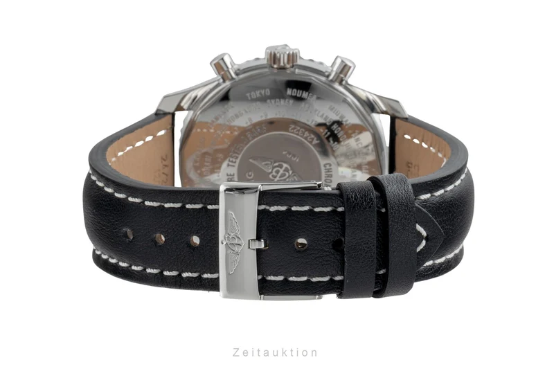 Breitling Navitimer World chronograph steel automatic men's watch A24322-101 [2506790]