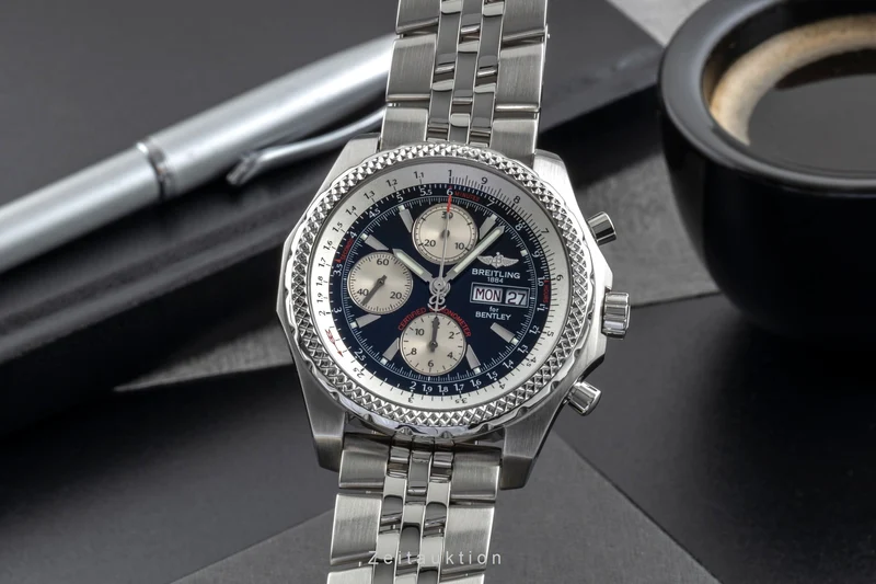 Breitling Bentley GT chronograph steel automatic men's watch A13362 [2507054]
