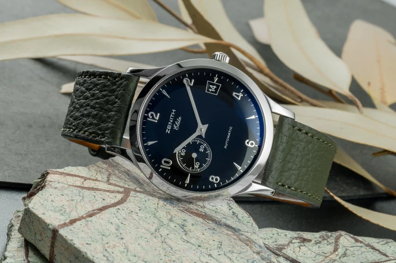 Zenith Elite steel automatic men's watch 01 0125 680 LP: 6500EUR [2506862]
