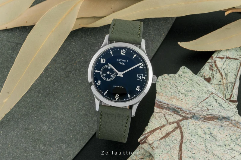 Zenith Elite steel automatic men's watch 01 0125 680 LP: 6500EUR [2506862]