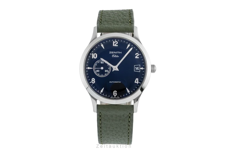 Zenith Elite steel automatic men's watch 01 0125 680 LP: 6500EUR [2506862]