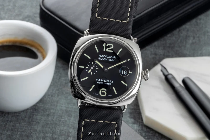 Panerai Black Seal steel automatic men's watch PAM00287 [2506206]