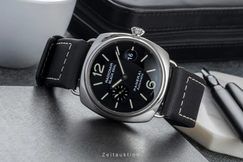 Panerai Black Seal steel automatic men's watch PAM00287 [2506206]