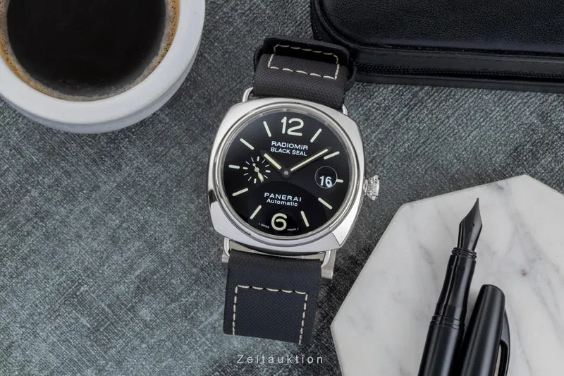 Panerai Black Seal steel automatic men's watch PAM00287 [2506206]