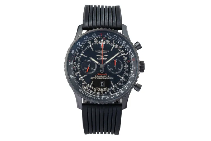 Breitling Navitimer 01 chronograph steel automatic men's watch MB012822/BE51 [2506181]