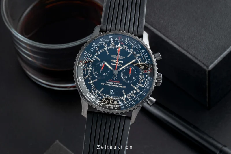 Breitling Navitimer 01 chronograph steel automatic men's watch MB012822/BE51 [2506181]