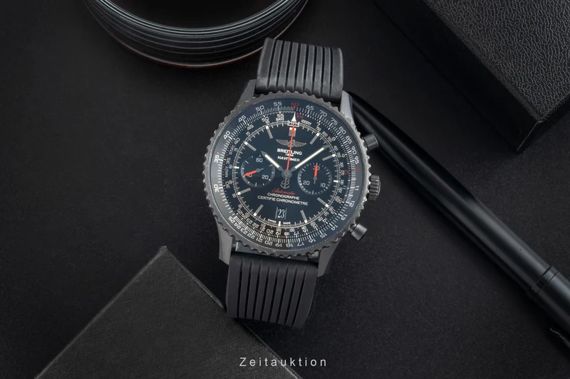 Breitling Navitimer 01 chronograph steel automatic men's watch MB012822/BE51 [2506181]