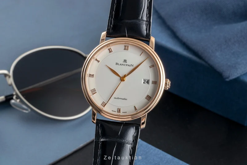 Blancpain Villeret 18 ct gold automatic men's watch 6223-3642-55A LP: 21250EUR [2506890]