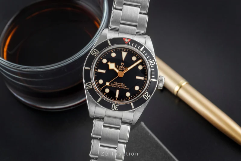 Tudor Black Bay steel automatic men's watch 79030N 0001 LP: 4150EUR [2507093]