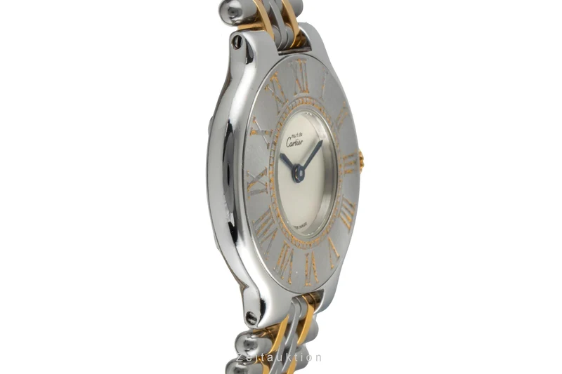 Cartier Ligne 21 gilt / steel quartz women's watch W10051F4 [2506989]