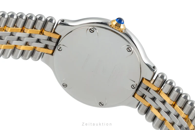 Cartier Ligne 21 gilt / steel quartz women's watch W10051F4 [2506989]