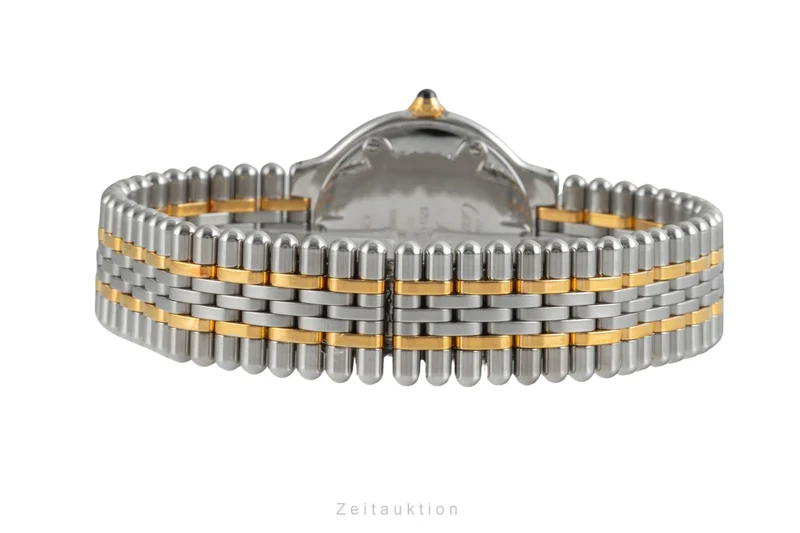 Cartier Ligne 21 gilt / steel quartz women's watch W10051F4 [2506989]