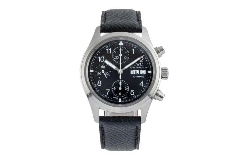 IWC Fliegerchronograph chronograph steel automatic men's watch IW370603 LP: 7700EUR [2505422]