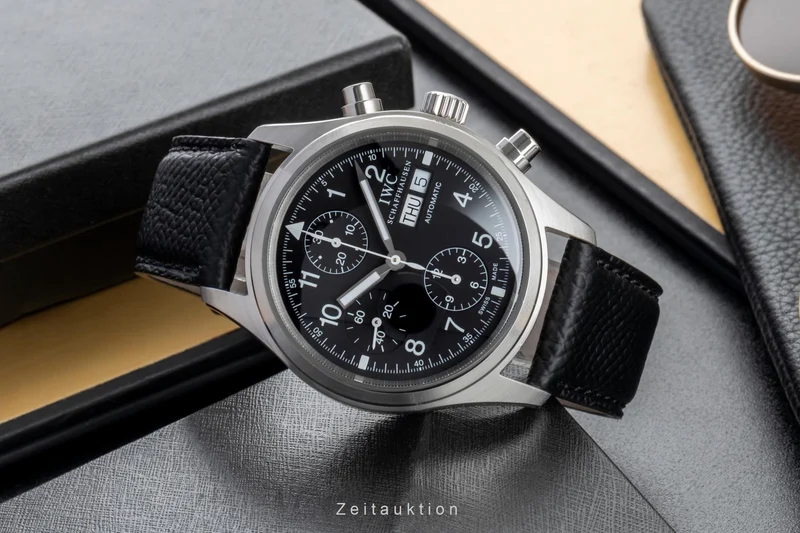 IWC Fliegerchronograph chronograph steel automatic men's watch IW370603 LP: 7700EUR [2505422]