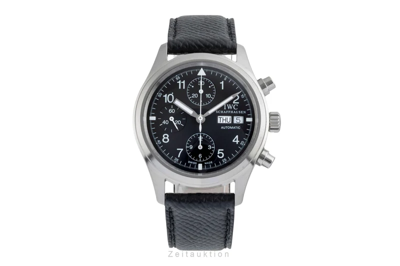 IWC Fliegerchronograph chronograph steel automatic men's watch IW370603 LP: 7700EUR [2505422]