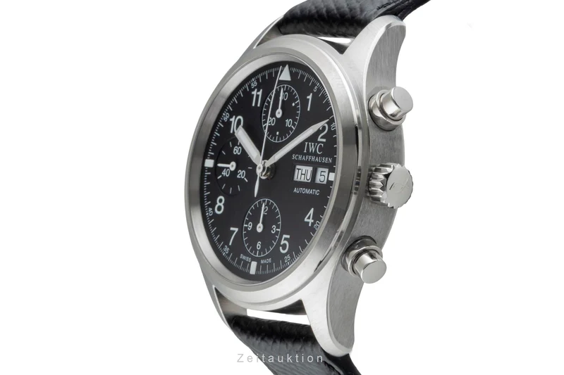 IWC Fliegerchronograph chronograph steel automatic men's watch IW370603 LP: 7700EUR [2505422]