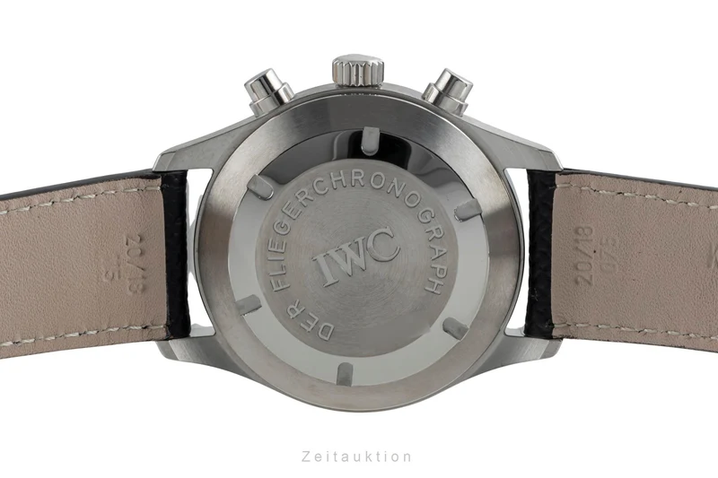 IWC Fliegerchronograph chronograph steel automatic men's watch IW370603 LP: 7700EUR [2505422]