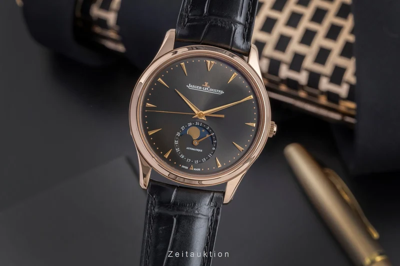 Jaeger LeCoultre Master Ultra Thin 18 ct gold automatic men's watch Q136255J ,176.2.64.S [2506480]