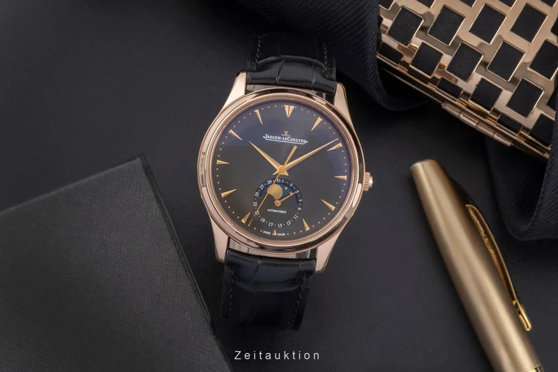 Jaeger LeCoultre Master Ultra Thin 18 ct gold automatic men's watch Q136255J ,176.2.64.S [2506480]