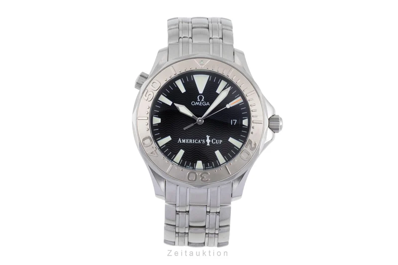 Omega Seamaster steel / white gold automatic men's watch 2533.50.00 Limited [2506213]