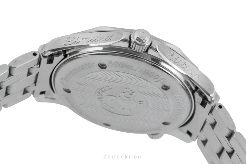 Omega Seamaster steel / white gold automatic men's watch 2533.50.00 Limited [2506213]