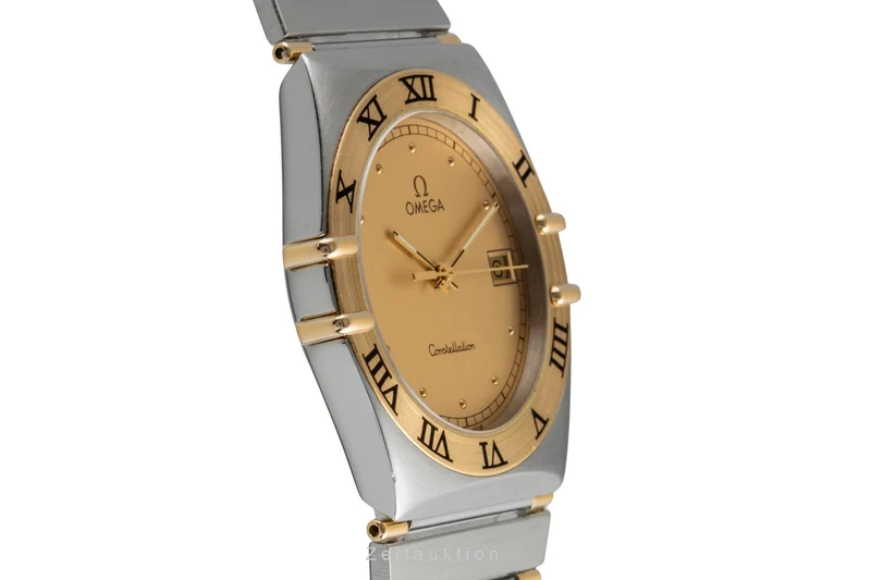 Omega Constellation steel / gold quartz men's watch 1310.10.00 [2505776]