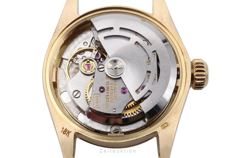 Rolex Lady Datejust 18 ct gold automatic women's watch 6701 Vintage [2506639]