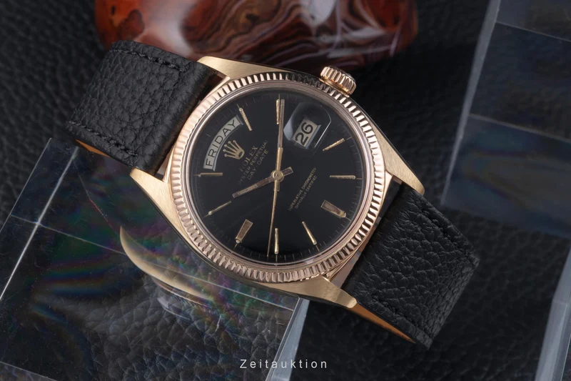 Rolex Day-Date 18 ct gold automatic men's watch 6611B Vintage [2506820]
