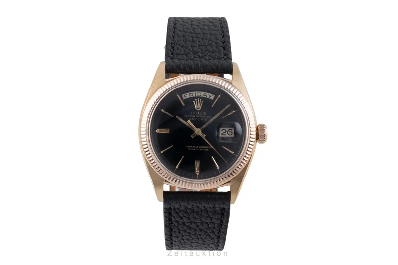 Rolex Day-Date 18 ct gold automatic men's watch 6611B Vintage [2506820]