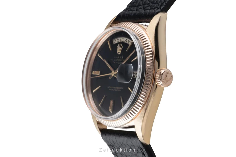 Rolex Day-Date 18 ct gold automatic men's watch 6611B Vintage [2506820]