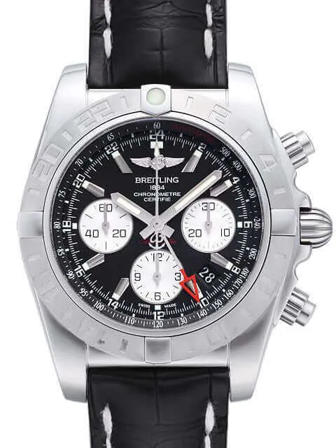 Breitling Chronomat 44 GMT AB042011.BB56.744P.A20D.1 Krokodilleder