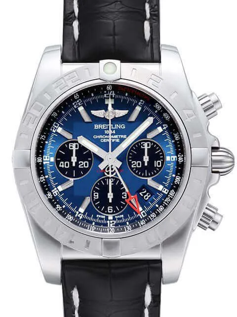 Breitling Chronomat 44 GMT AB042011.C852.744P.A20D.1 Krokodilleder