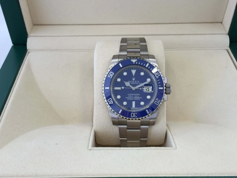 Rolex Submariner Date 18 kt Weißgold gebraucht