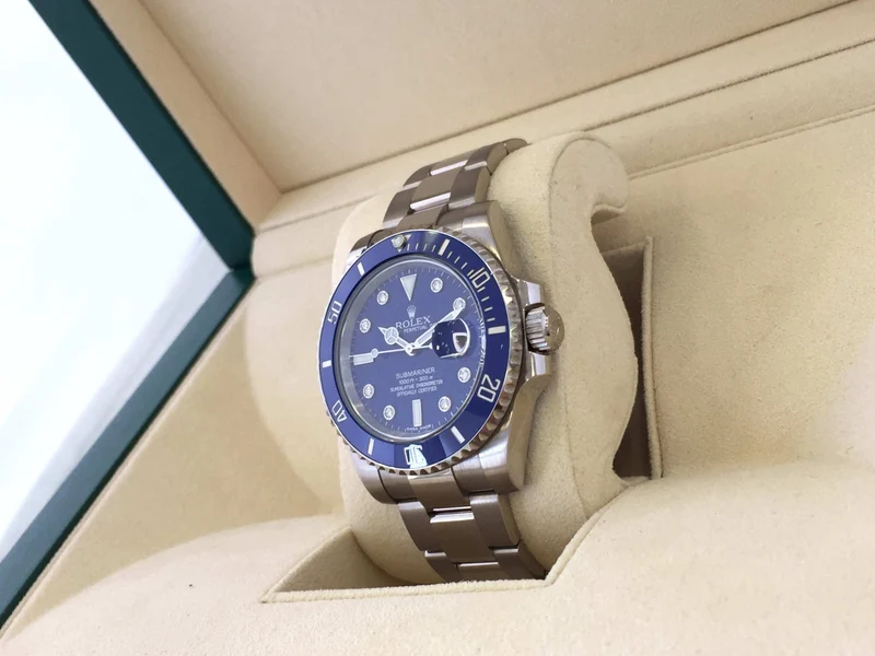 Rolex Submariner Date 18 kt Weißgold gebraucht