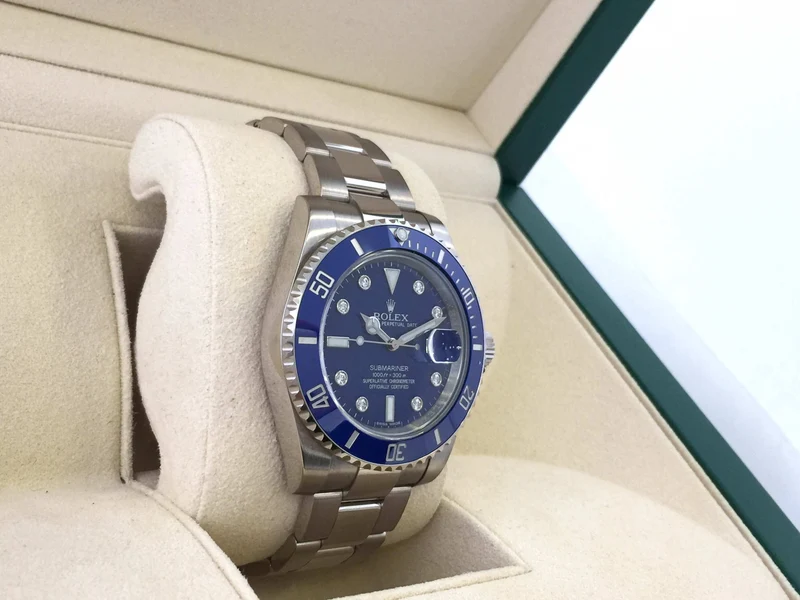 Rolex Submariner Date 18 kt Weißgold gebraucht