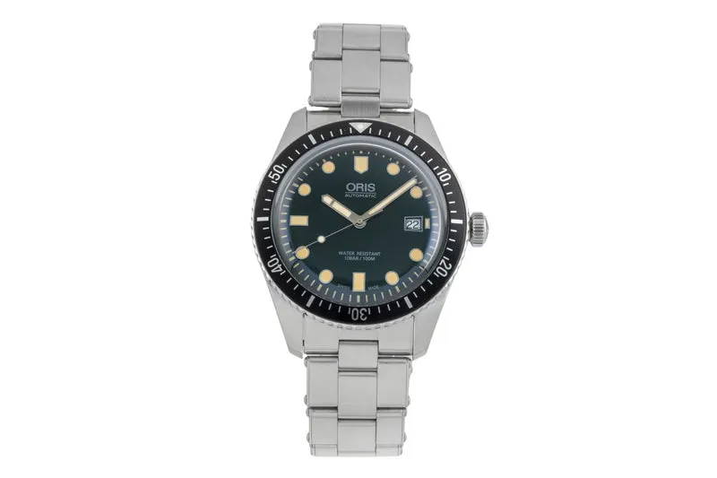 Oris Divers Sixty-Five steel automatic men's watch 01 733 7720 4057-07 8 21 18 LP: 2550EUR [2506436]