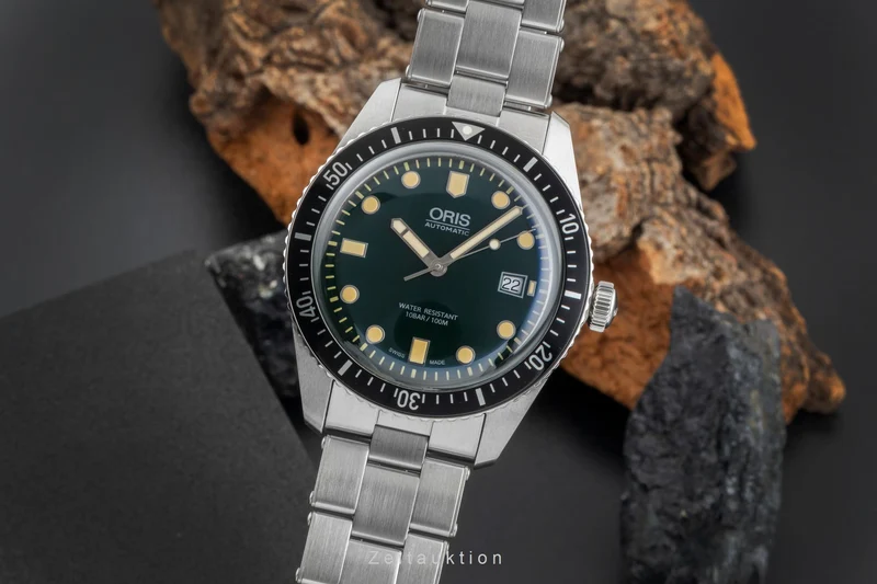 Oris Divers Sixty-Five steel automatic men's watch 01 733 7720 4057-07 8 21 18 LP: 2550EUR [2506436]