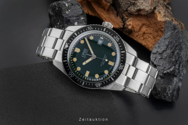 Oris Divers Sixty-Five steel automatic men's watch 01 733 7720 4057-07 8 21 18 LP: 2550EUR [2506436]