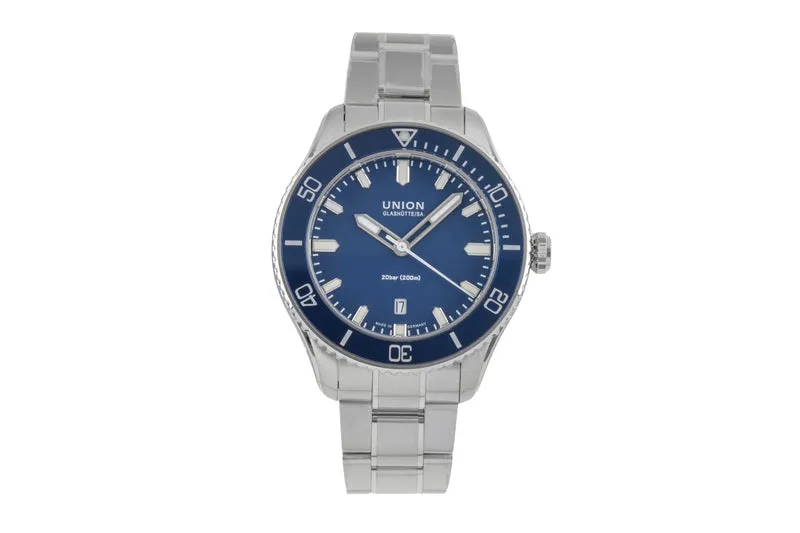 Union Glashütte Belisar steel automatic men's watch D009.907.11.047.00 LP: 2450EUR [2507025]