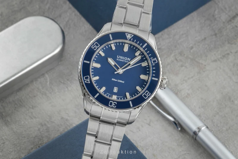 Union Glashütte Belisar steel automatic men's watch D009.907.11.047.00 LP: 2450EUR [2507025]