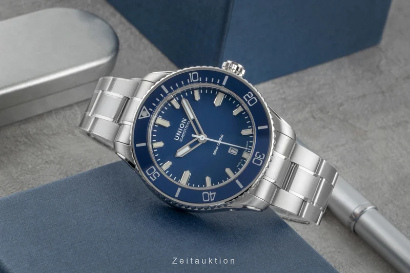 Union Glashütte Belisar steel automatic men's watch D009.907.11.047.00 LP: 2450EUR [2507025]