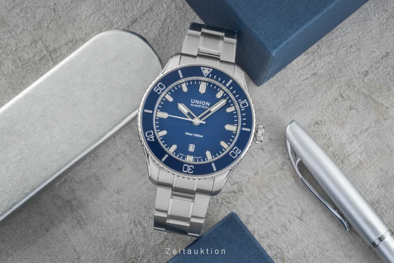 Union Glashütte Belisar steel automatic men's watch D009.907.11.047.00 LP: 2450EUR [2507025]